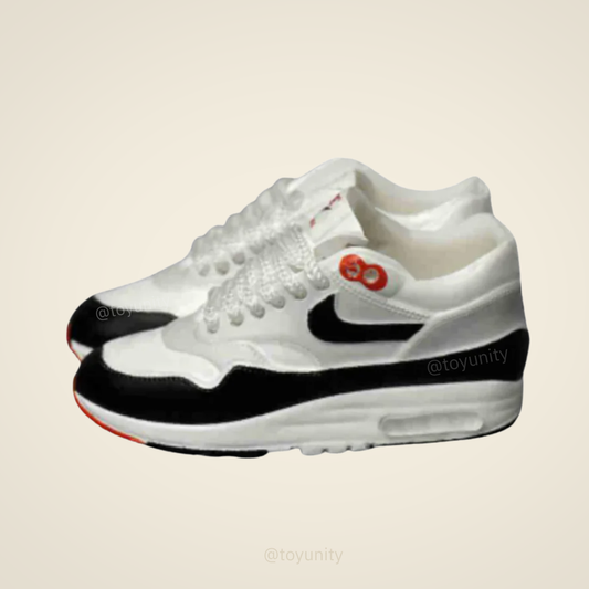 Dolls AM1 Inspired Miniature Sneakers - Black & White Edition ToyUnity