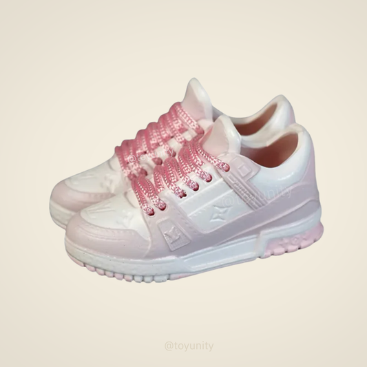 Miniature Monogram Low-Top Trainers – Pink Edition ToyUnity