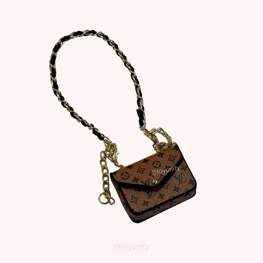 Labubu Luxury Mini Handbag - L.V. Inspired ToyUnity