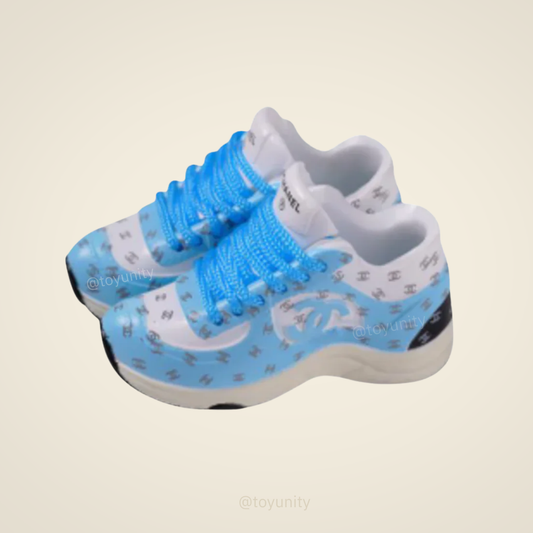 Dolls Coco Inspired Luxury Trainers Sky Blue ToyUnity