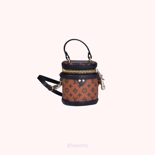 Miniature Round Zipper Bag – Luxury Meets Playful Design ToyUnity