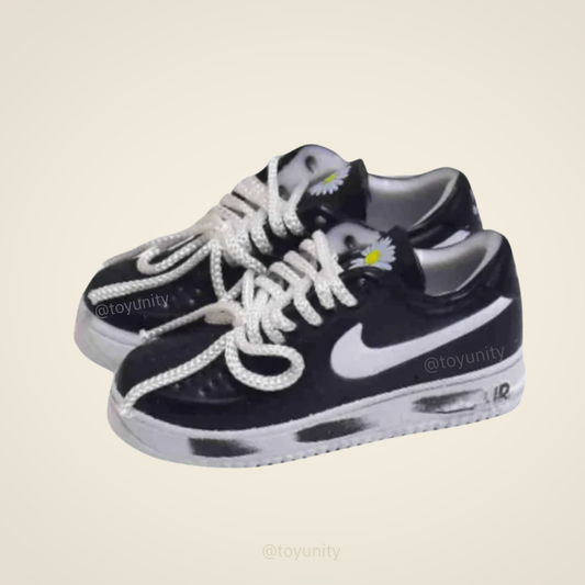Dolls G-Dragon Inspired Miniature Sneakers Black ToyUnity