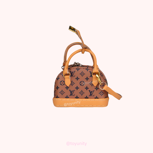 Miniature Dome Handbag – Luxury-Inspired Design for Collectible Dolls ToyUnity