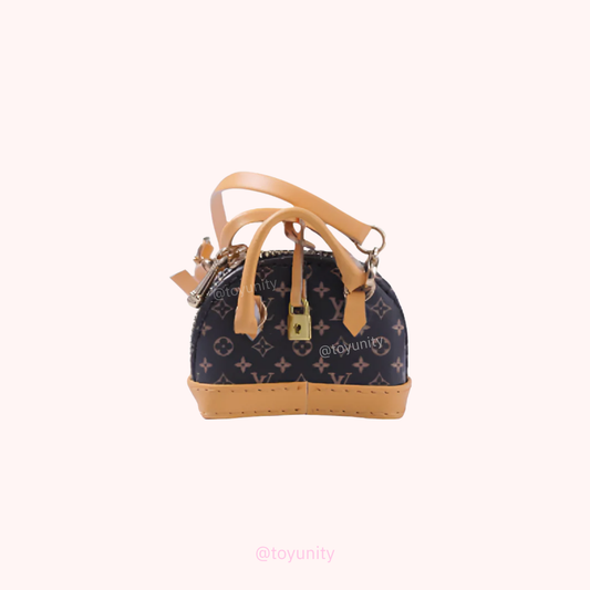 Miniature Dome-Shaped Handbag – Luxury & Playful Design for Collectible Dolls ToyUnity