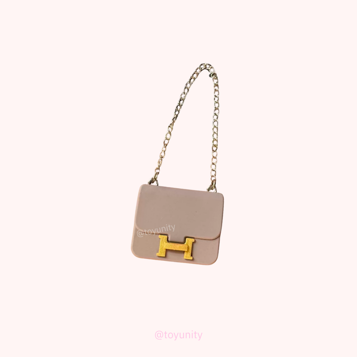 Mini Flap Taupe Bag ToyUnity
