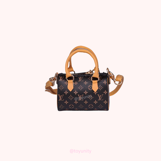 Mini Speedy Monogram Bag for Collectible Dolls – Classic Edition Lizzie & Friends