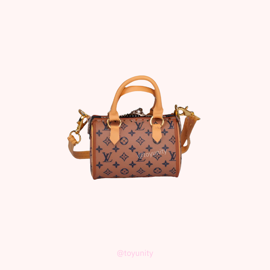 Mini Speedy Monogram Bag for Collectible Dolls – Classic Edition ToyUnity