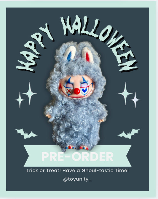 Handmade Pastel Labubu Plush Bag Charm – Custom Bunny Keychain ToyUnity