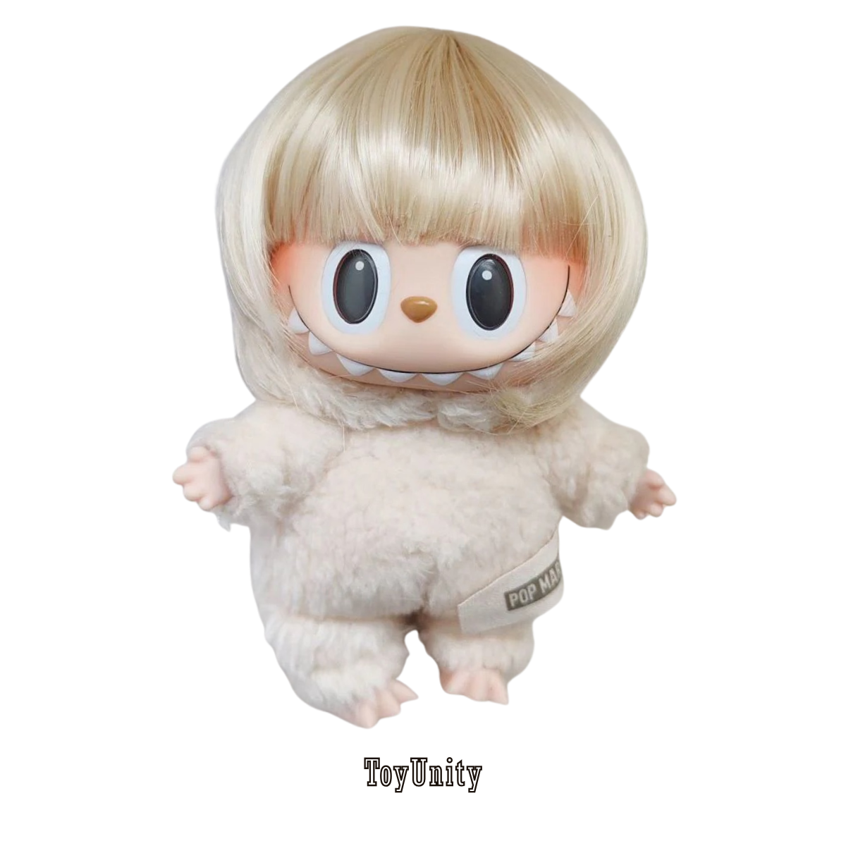 Labubu Cloth Pixie Color Pop Wig