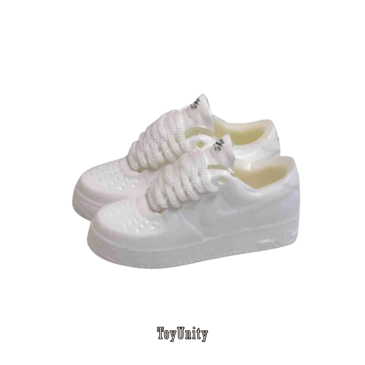 Dolls Miniature Sneakers - AF1 Monochrome Edition - ToyUnity
