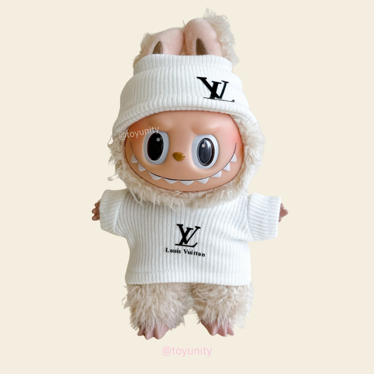 Labubu Classic Monogram Winter Set - L.V. Inspired ToyUnity