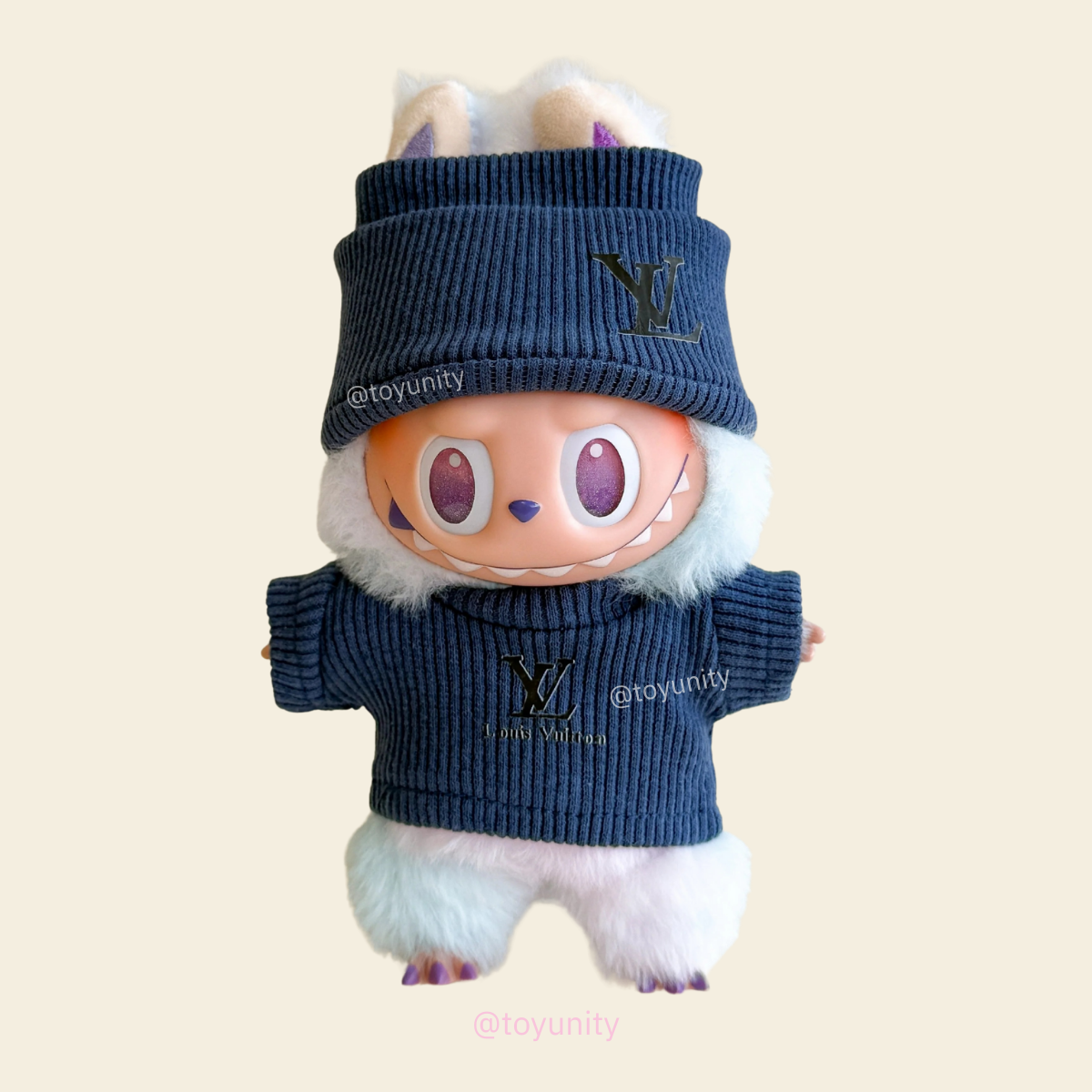 Labubu Classic Monogram Winter Set - L.V. Inspired ToyUnity