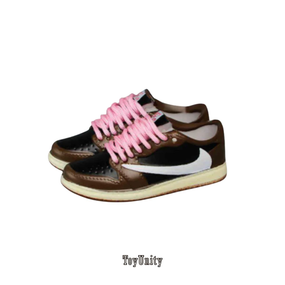 Dolls Low Retro Inspired Trainers Brown