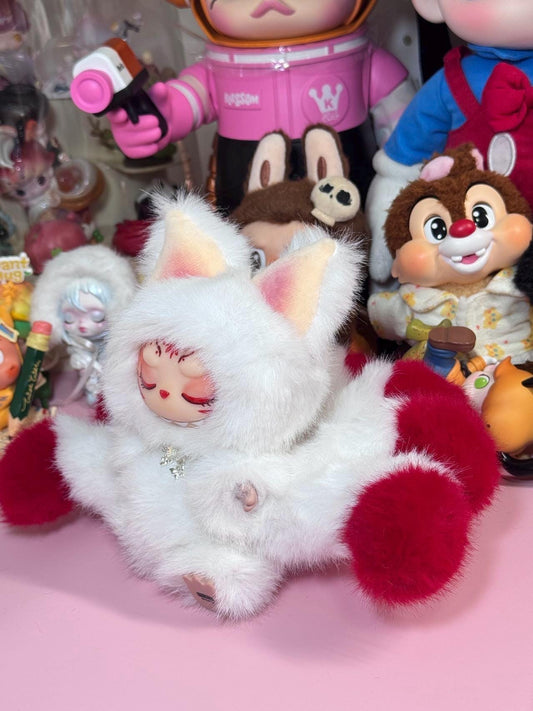 Doll Original nine tail fox Handmade Modification