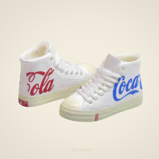 Dolls Inspired Miniature High Top Sneakers ToyUnity