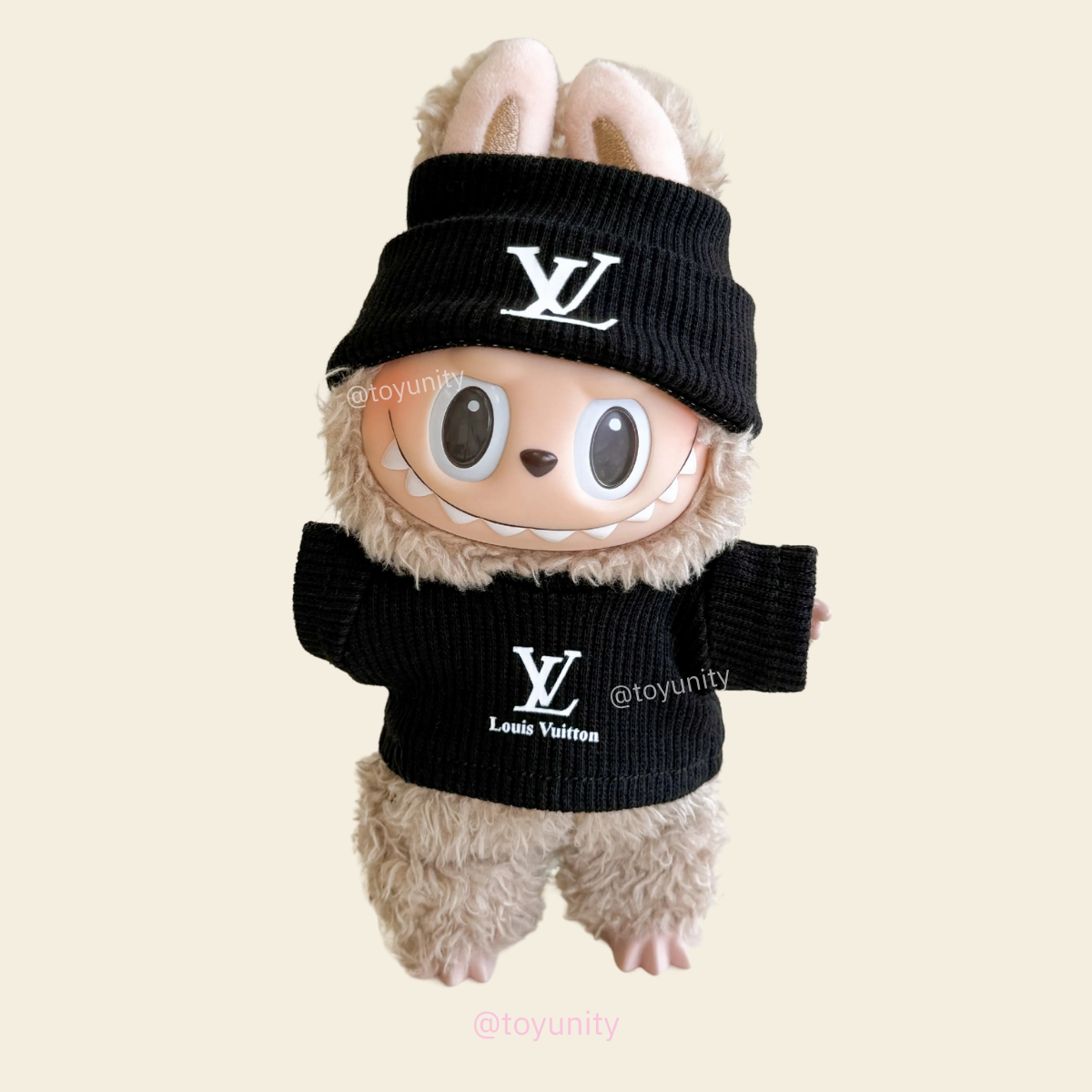 Labubu Classic Monogram Winter Set - L.V. Inspired ToyUnity