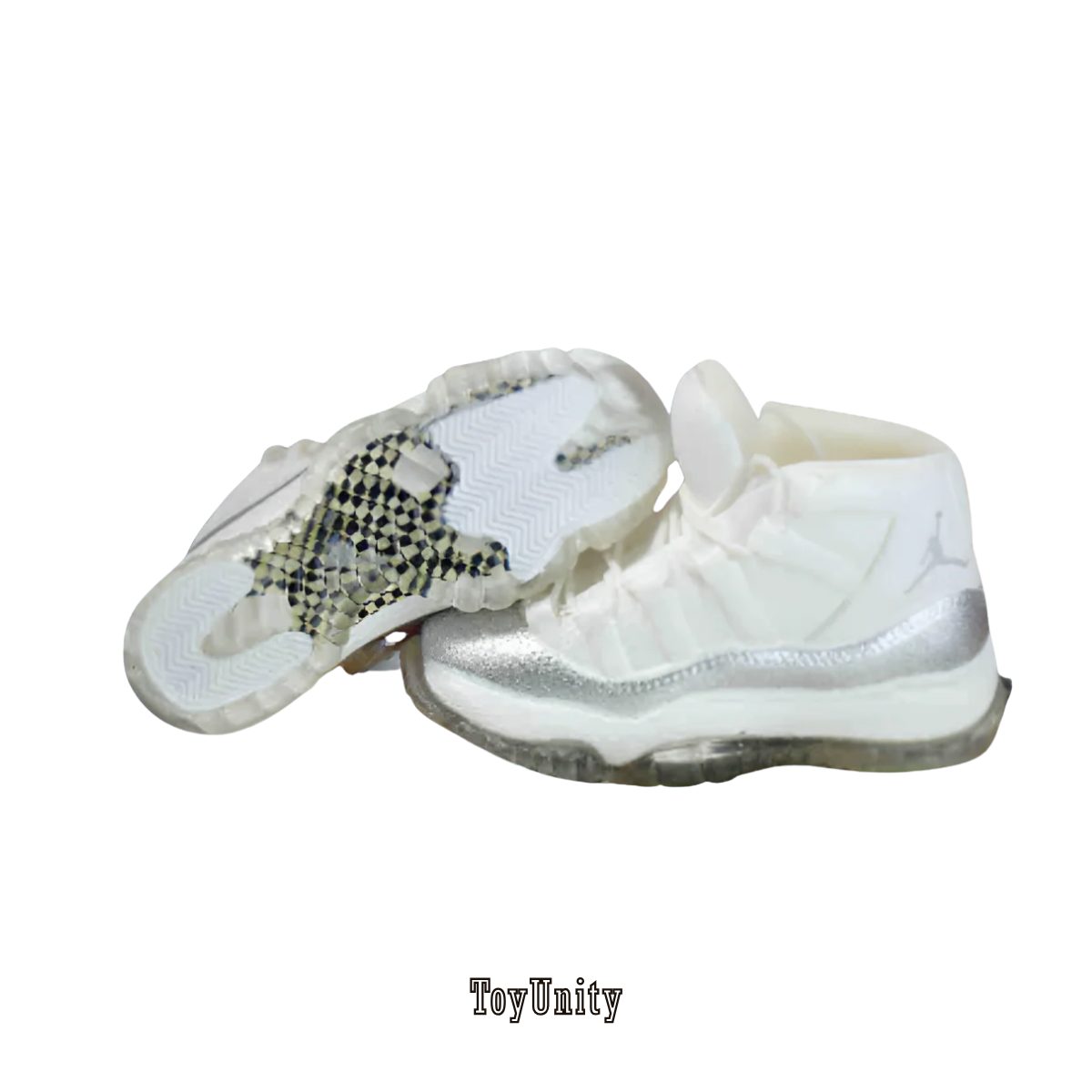 Dolls  Inspired Miniature Sneakers White