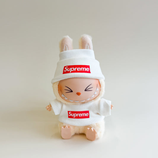 Labubu Streetwear Ribbed Set - Sup Inspired Box Logo