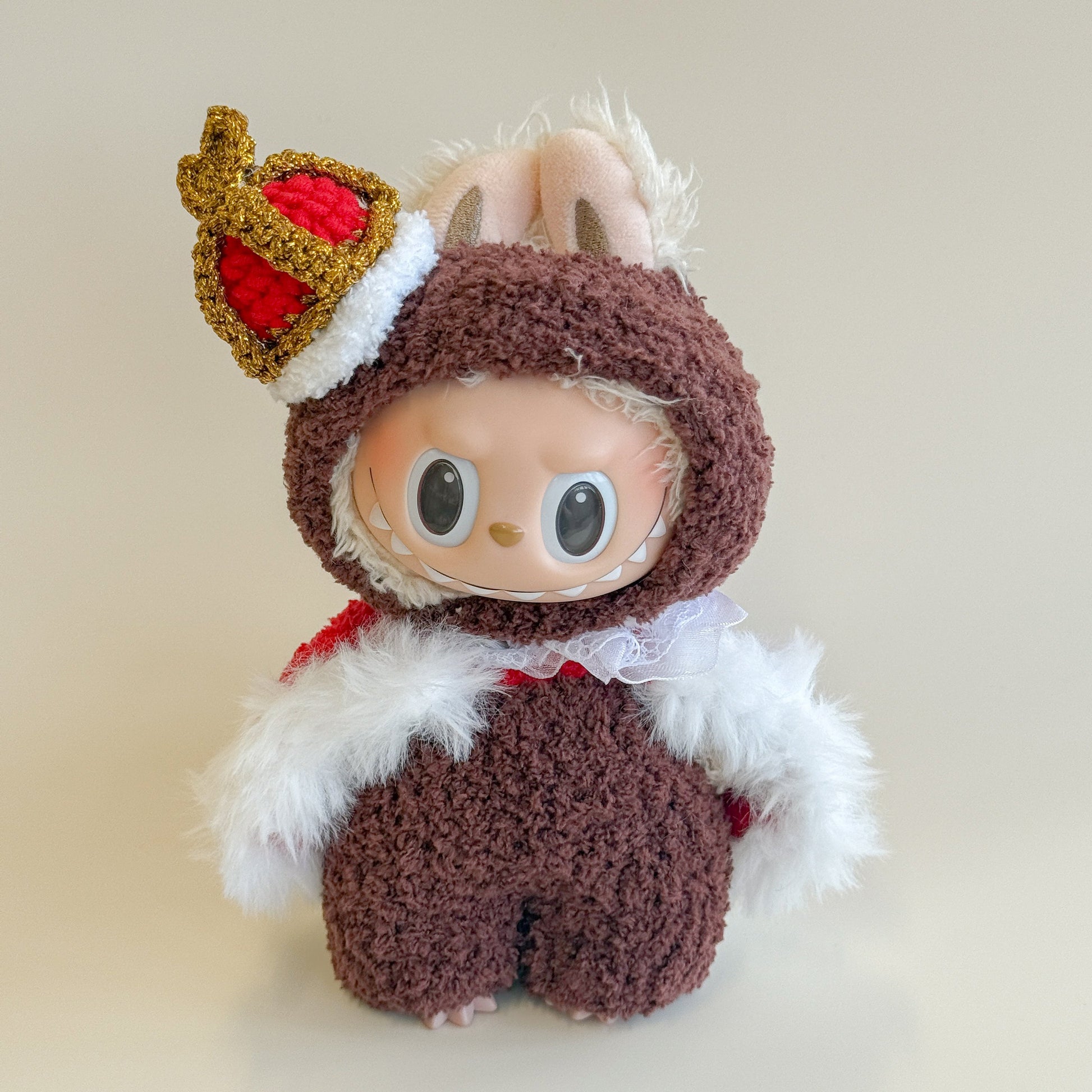Labubu Royal King Outfit Set – Crown & Cape - ToyUnity