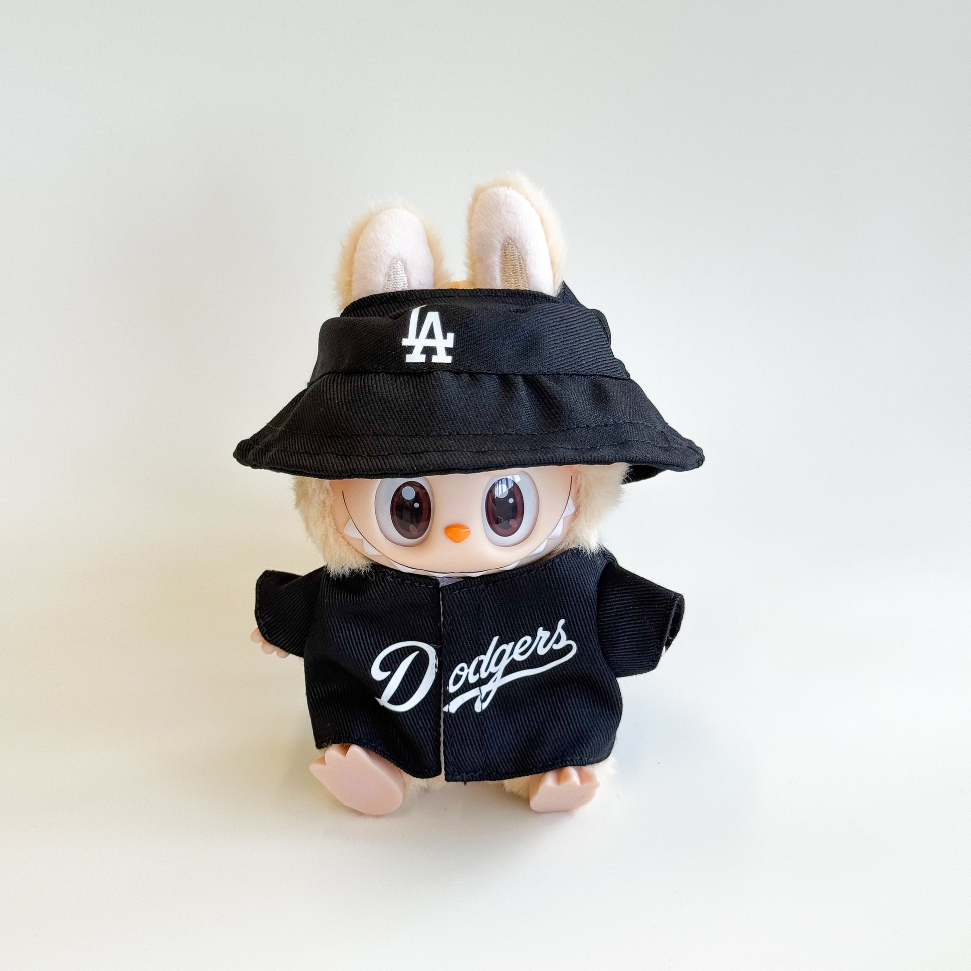 Labubu Black Baseball Set - Dodgers Inspired - ToyUnity