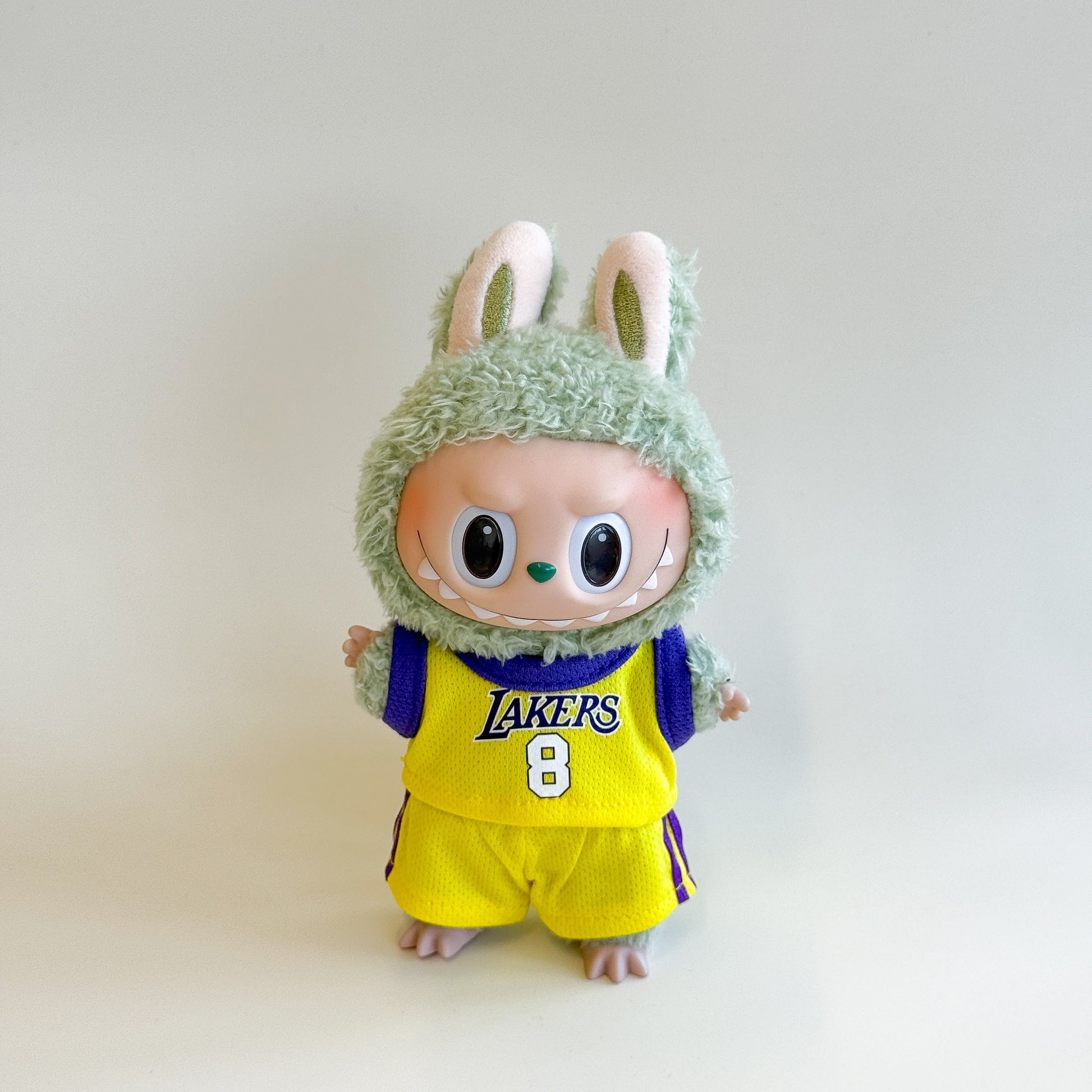 Labubu NBA Basketball Jersey Set - Lakers Edition #8 - ToyUnity