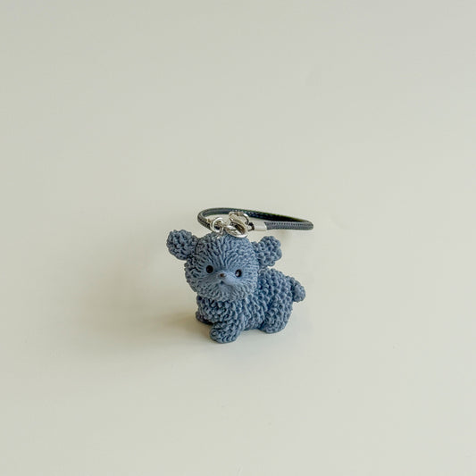Labubu's Pet Puppy Companion - Dark Grey - ToyUnity