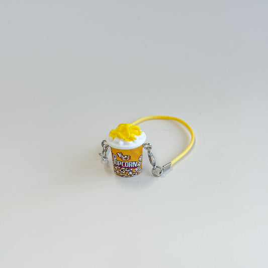 Labubu Popcorn Charm – Mini Popcorn Bucket Accessory