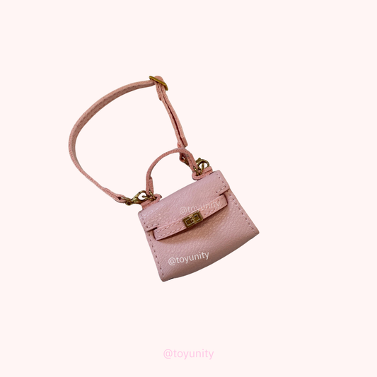 Mini Pink Luxury Top-Handle Bag for Collectible Dolls – Sweet Elegance ToyUnity