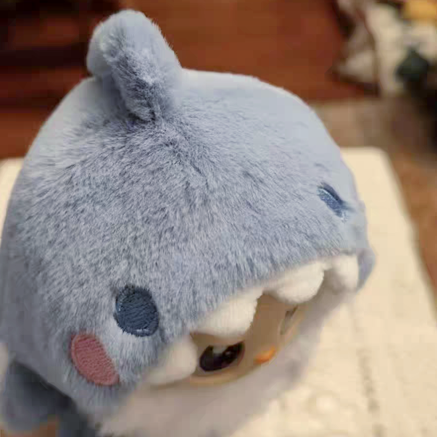 The Monsters Labubu Cloth Baby Blue Shark Plush Suit - 012 - ToyUnity