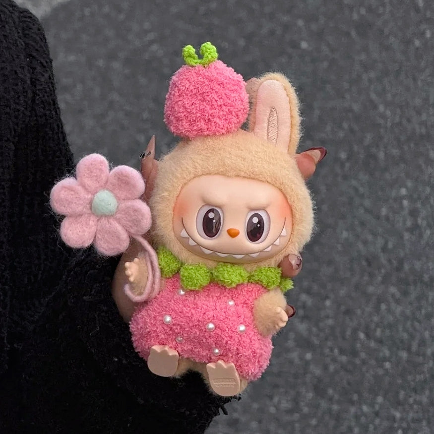 The Monsters Labubu Cloth Blossom StrawBerry Delight Set - 071 - ToyUnity