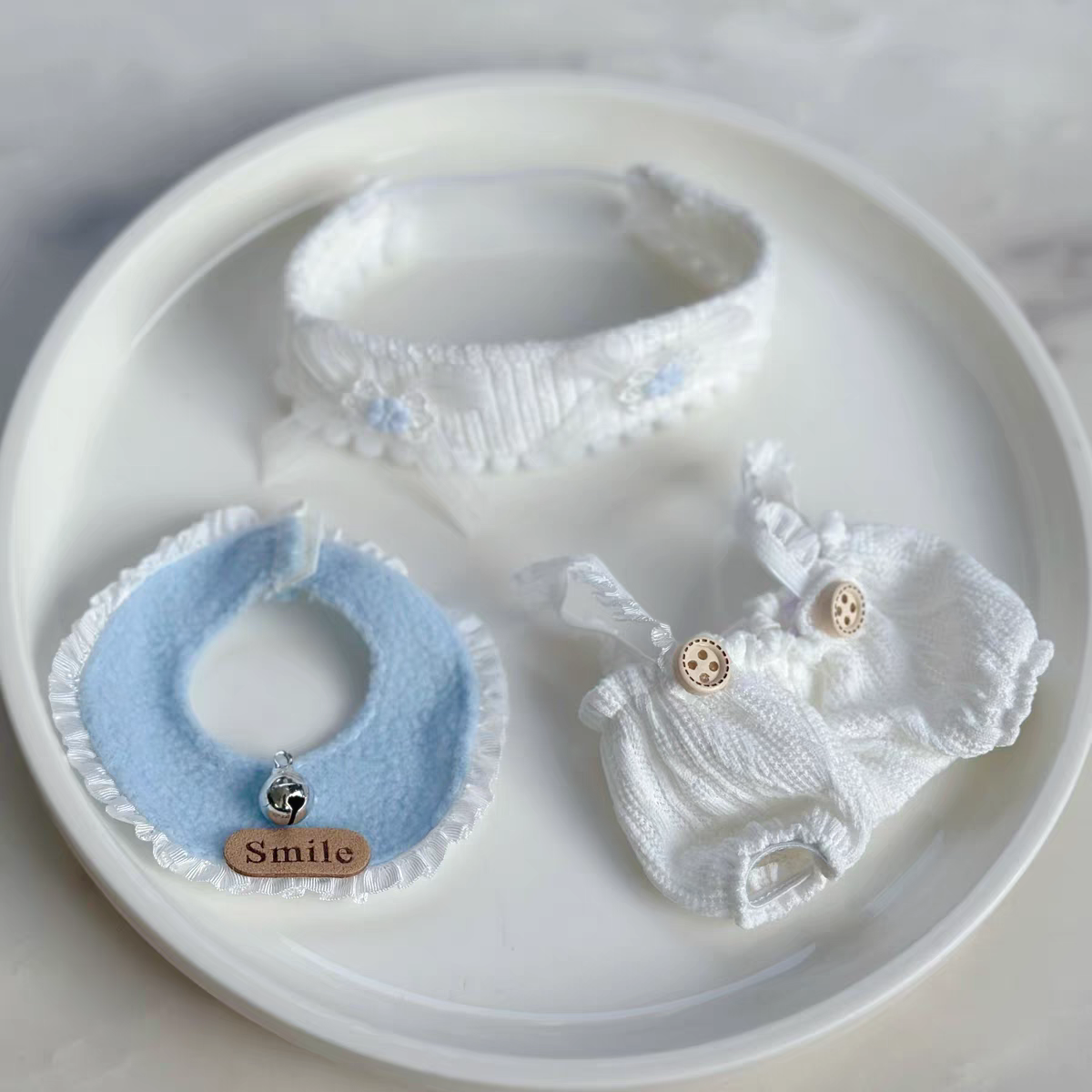 The Monsters Labubu Cloth Dainty Bell Overalls Set 4