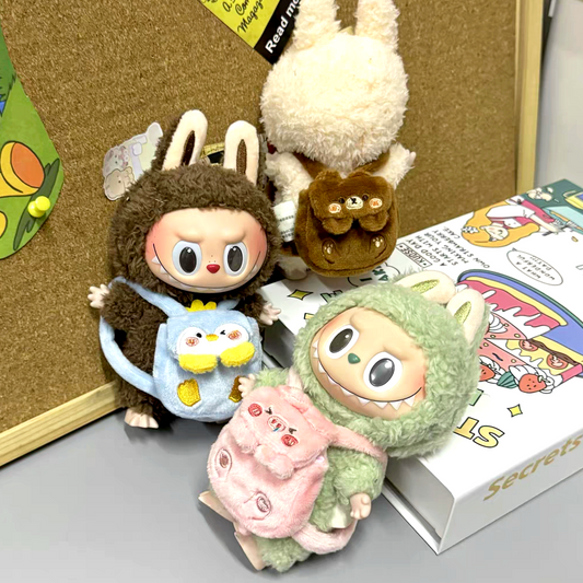 The Monsters Labubu Cloth Fluffy Pals Playtime Backpack - 036 - ToyUnity