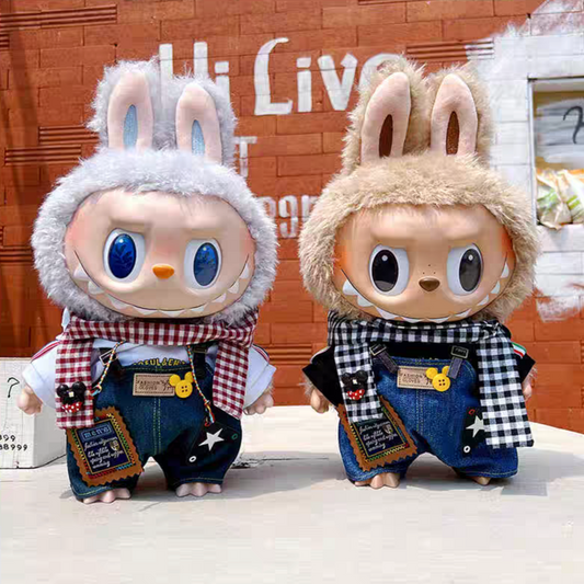 The Monsters Labubu Cloth Forest Explorer Overalls Set - 040 - ToyUnity