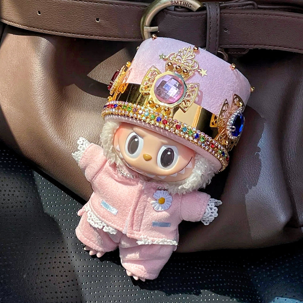 The Monsters Labubu Cloth Pink Dynasty Stage Costume - 068 - ToyUnity