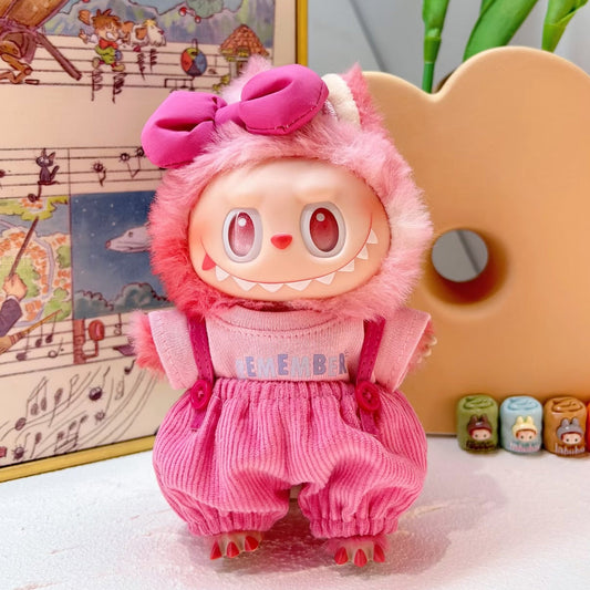 The Monsters Labubu Cloth Lovely Rosie Overalls Set - 045 - ToyUnity