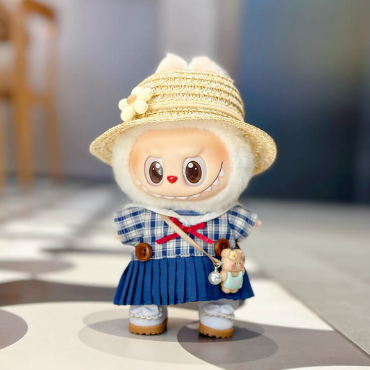 The Monsters Labubu Cloth Navy Belle Dress Set - 028 - ToyUnity