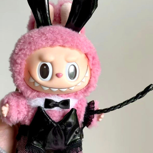 The Monsters Labubu Cloth Nocturnal Lapin Noir Set - 062 - ToyUnity