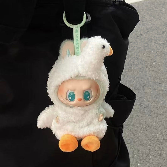 The Monsters Labubu Cloth Snowy Goose Knit Ensemble - 042 - ToyUnity
