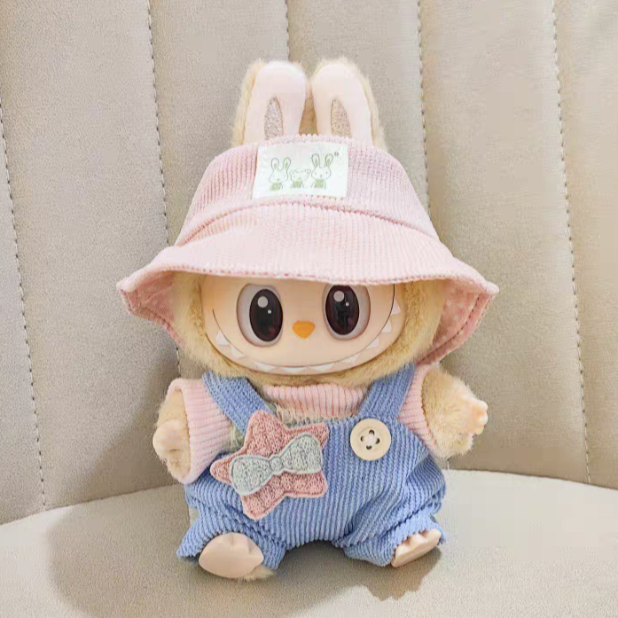 The Monsters Labubu Cloth Springtime Macaron Overalls Set - 032 - ToyUnity