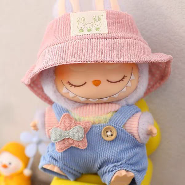 The Monsters Labubu Cloth Springtime Macaron Overalls Set - 032 - ToyUnity