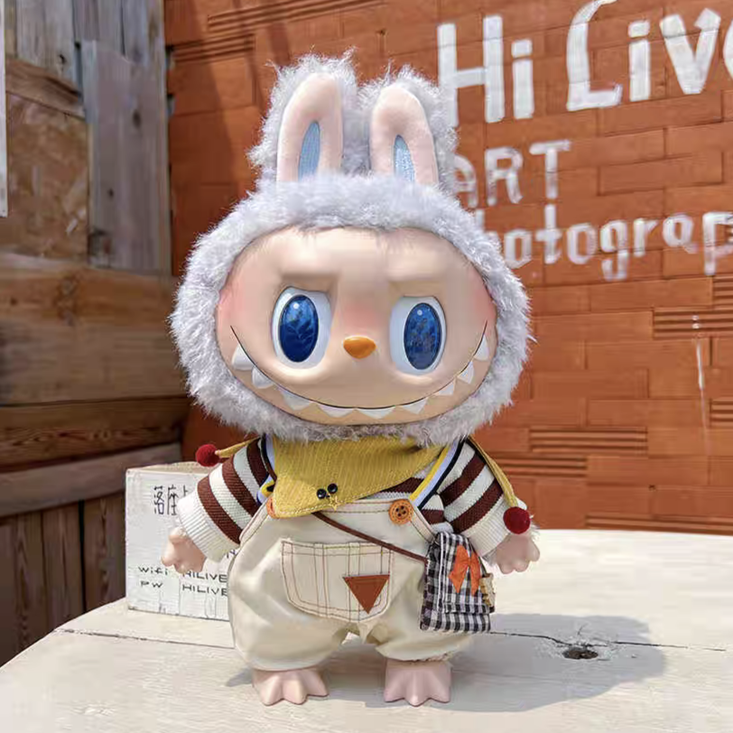 The Monsters Labubu Cloth Sunny Day Overalls Set - 039 - ToyUnity