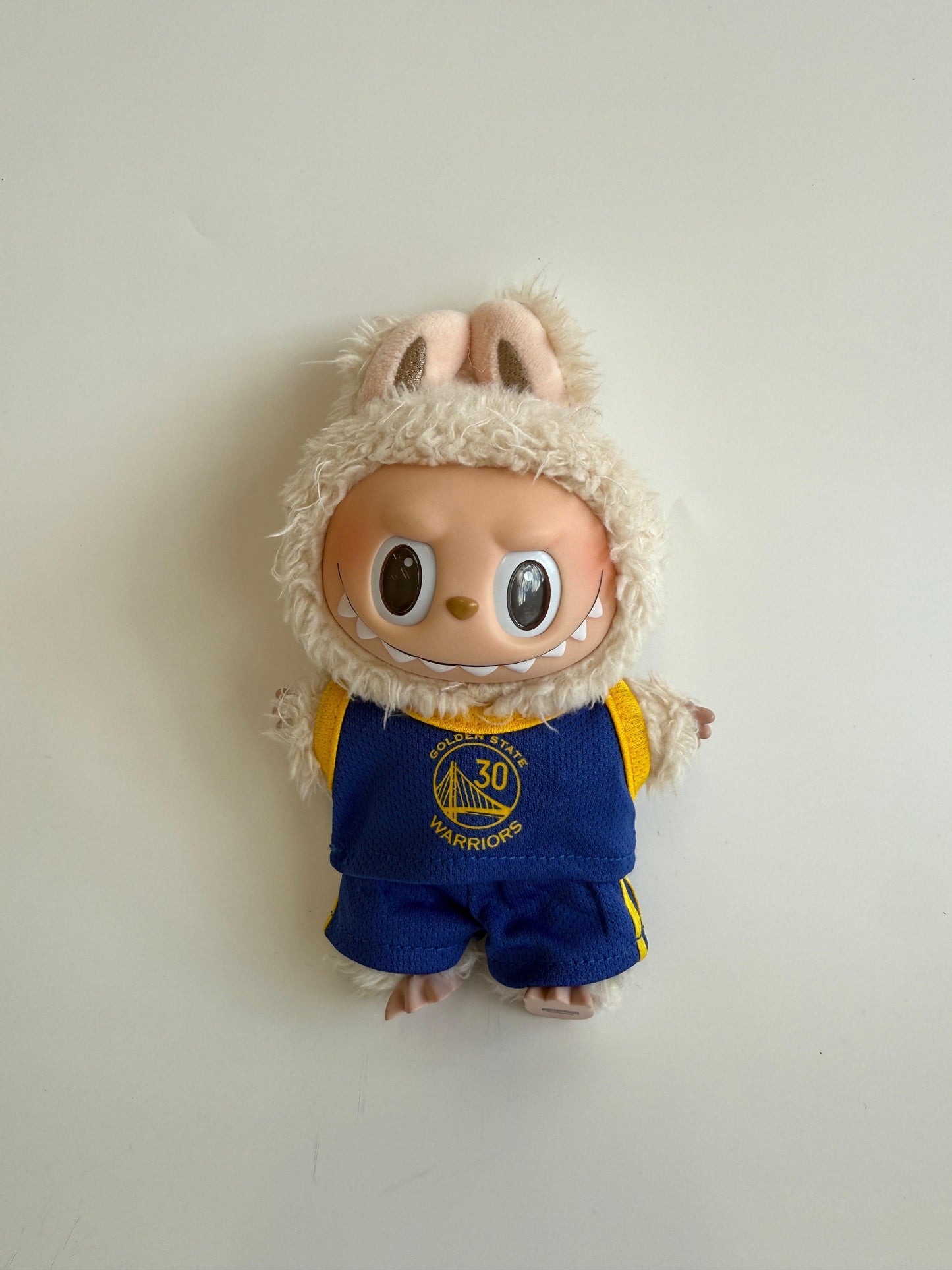 Labubu NBA Basketball Jersey Set - Golden State Warriors Edition
