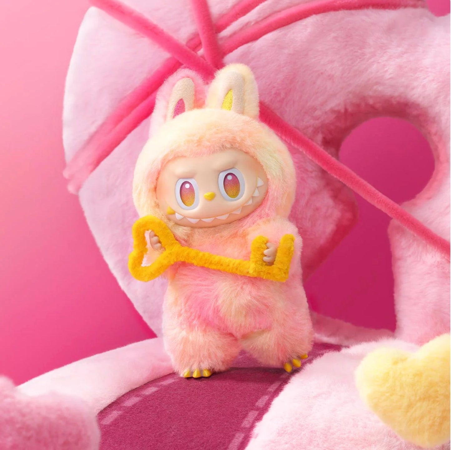 Labubu The Monsters Big into Energy Series Vinyl Plush Pendant Serenity Pop Mart