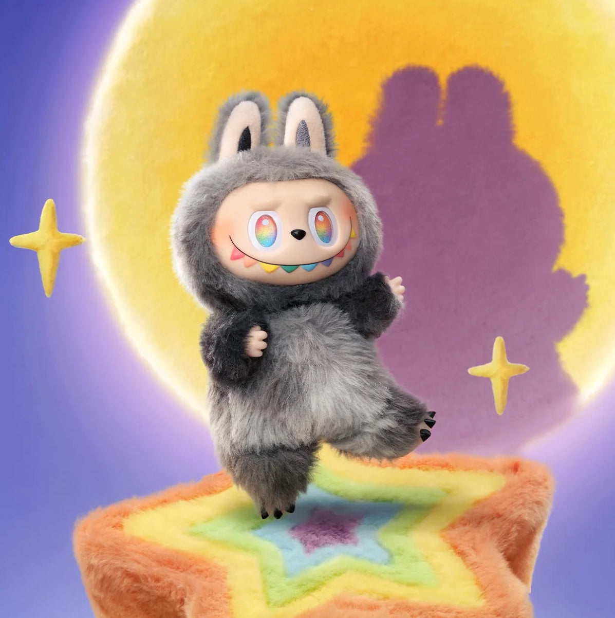 Labubu The Monsters Big into Energy Series Vinyl Plush Pendant Serenity Pop Mart