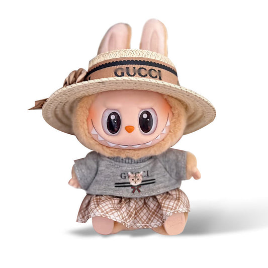 POP MART The Monsters Labubu Fashion Dress - Cat Top+ Skirt + Straw Hat (Pre-order 1-2 weeks arrive) - ToyUnity