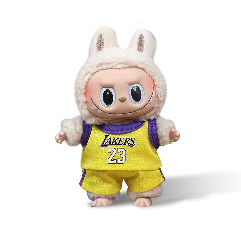POP MART The Monsters Labubu Fashion Dress - Lakers #23 jersey - ToyUnity